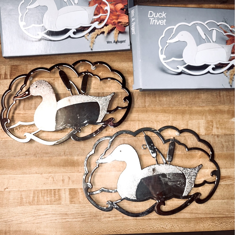 🆕Vintage Duck 🦆 Trivets Set🆕